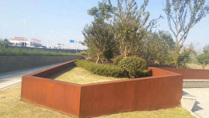 黄山耐候钢挡土墙